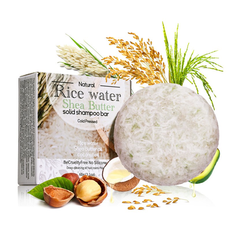 Hair Care Organic - XF 60g Szampon ryżowy w kostce