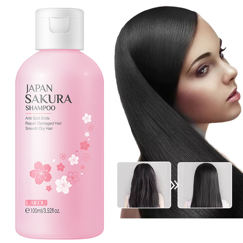 Hair Care Dandruff - LAIKOU japonia Sakura szampon naprawa zniszczone