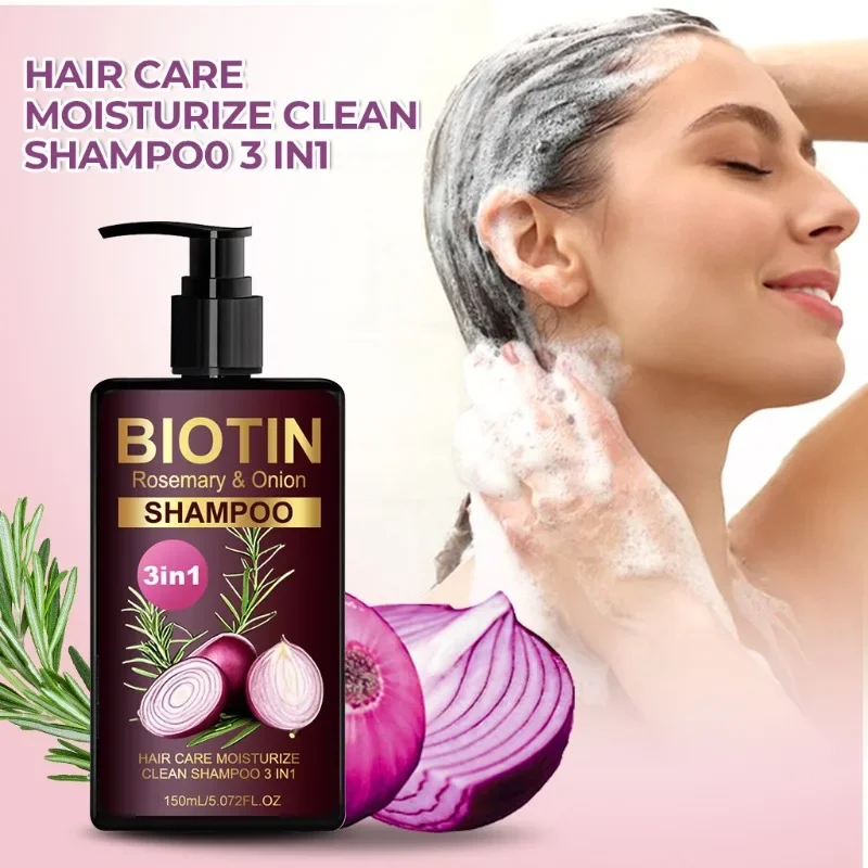 Szampon BIOTIN Rosemary & Onio – Hair Care Natural Ingredients recenzja i cena